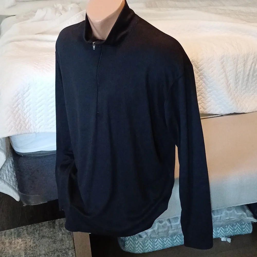 Patagonia Capilene Half Zip Midweight Long Sleeve Shirt Black XL - Picture 3 of 13